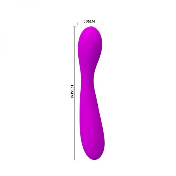 Pretty Love Vibrador Nigel Color Púrpura diseñado por PRETTYLOVE