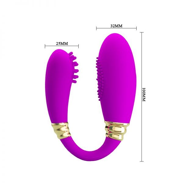 Pretty Love Vibrador para Parejas Squirm diseñado por PRETTYLOVE