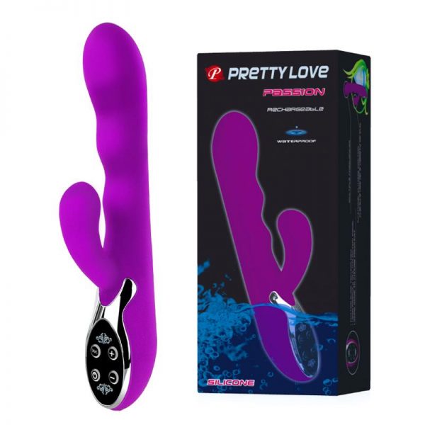 Pretty Love Vibrador Passion Color Púrpura fabricado por PRETTYLOVE
