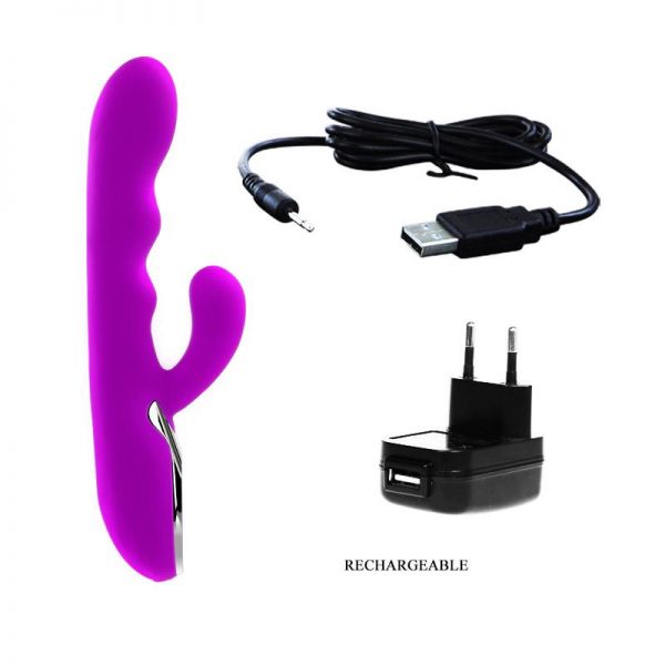 Pretty Love Vibrador Passion Color Púrpura de la marca PRETTYLOVE