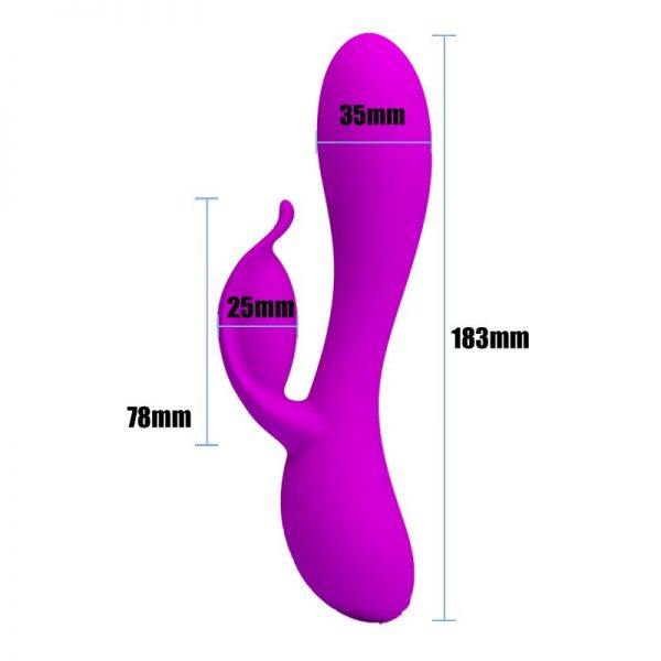 comprar Pretty Love Vibrador Philip Color Púrpura