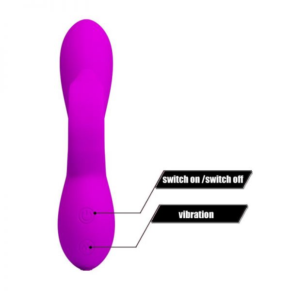 Pretty Love Vibrador Philip Color Púrpura diseñado por PRETTYLOVE