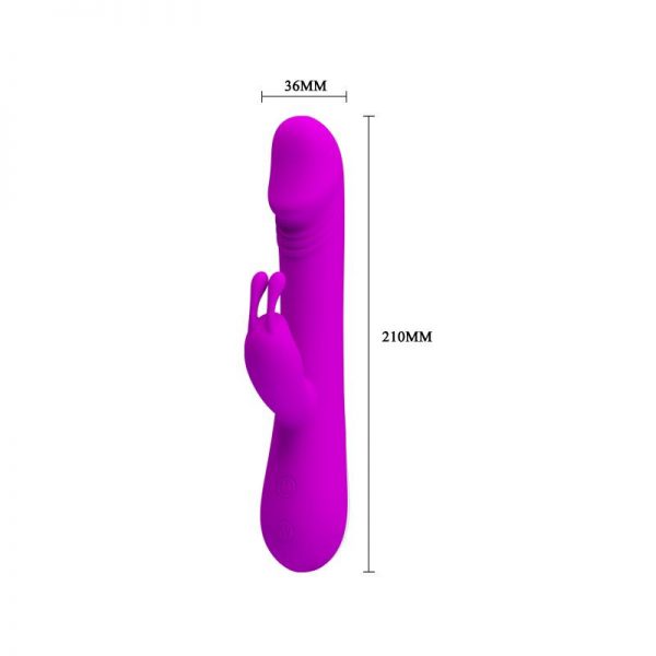 Pretty Love Vibrador Robert Color Púrpura marca PRETTYLOVE