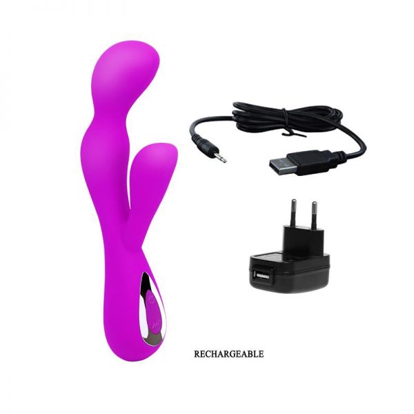 Pretty Love Vibrador Impluse Color Púrpura de la marca PRETTYLOVE