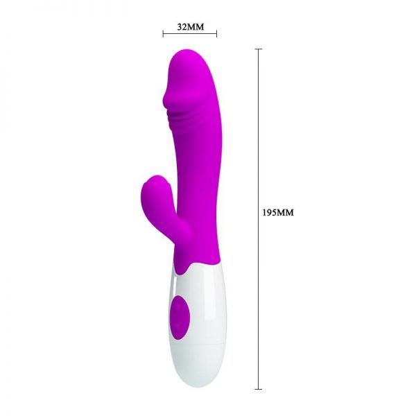 Pretty Love Vibrador Snappy Color Púrpura fabricado por PRETTYLOVE