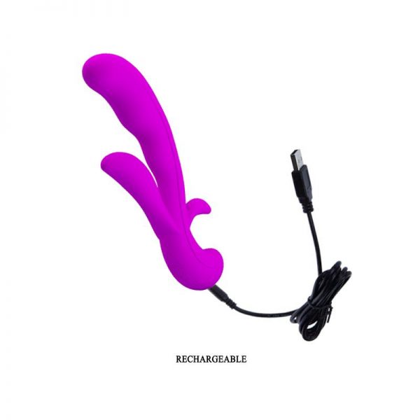 Pretty Love Vibrador Stamina Color Púrpura de la marca PRETTYLOVE