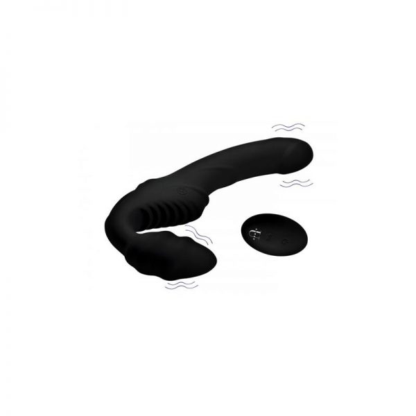 Pro Rider Vibrador Doble Control Remoto NEgro de precio barato
