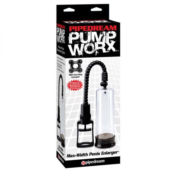 Pump Worx Alargador de Pene Max-Width Color Negro marca PUMPWORX