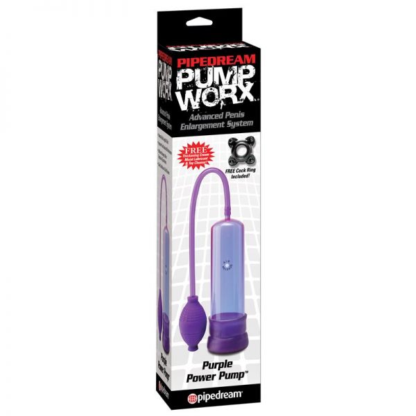 Pump Worx Succionador de Pene Color Púrpura de calidad