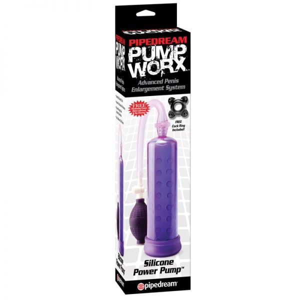 Pump Worx Succionador de Silicona Color Púrpura de calidad