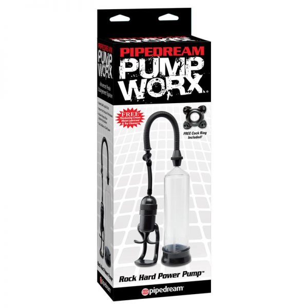 Pump Worx Succionador Rock Hard Power Color Negro de calidad