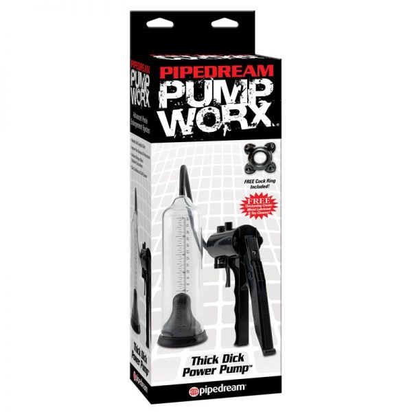 Pump Worx Succionador Thick Dick Color Negro de calidad