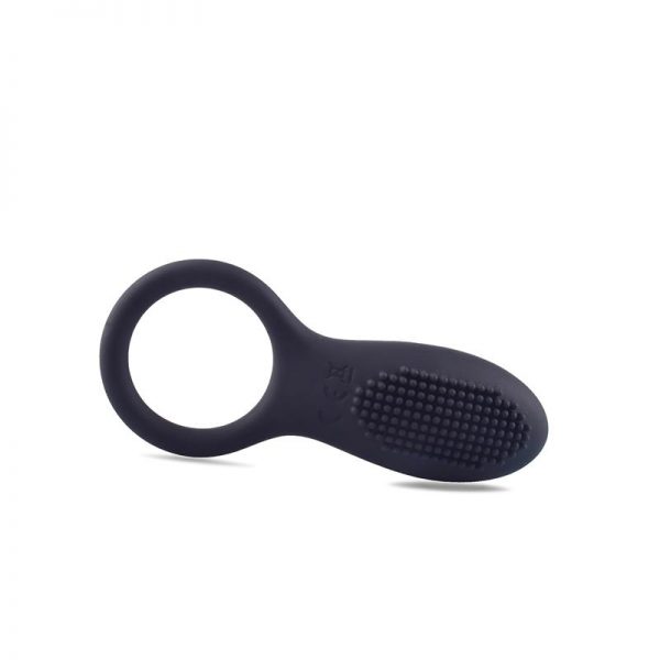 Ques Anillo Vibrador Silicona USB Negro de la tienda erótica web www.tiendaeroticaweb.es