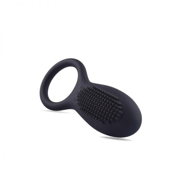 Ques Anillo Vibrador Silicona USB Negro diseñado por la marca INTOYOU P LINE