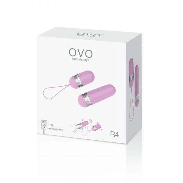 R4 Huevo Vibrador a Control Remoto Rosa Cromado barato