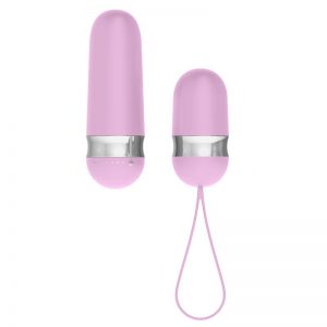 R4 Huevo Vibrador a Control Remoto Rosa Cromado marca OVO