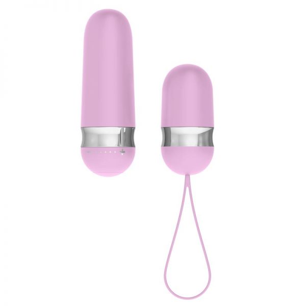 R4 Huevo Vibrador a Control Remoto Rosa Cromado marca OVO