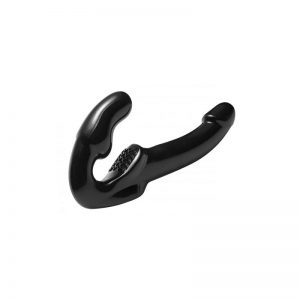 Revolver Dildo Doble Punto G Negro diseñado por la marca STRAP U