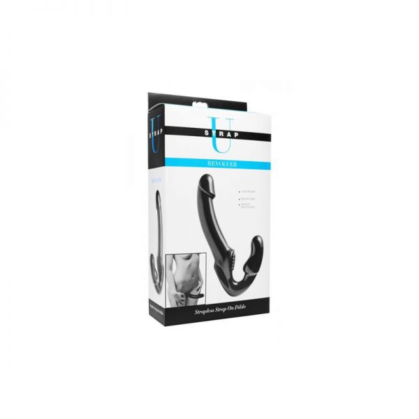 Revolver Dildo Doble Punto G Negro marca STRAP U