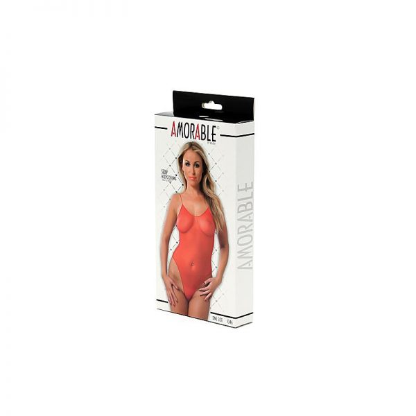 Rimba Amorable Body con Tirantes Finos Color Rojo Talla Única de calidad