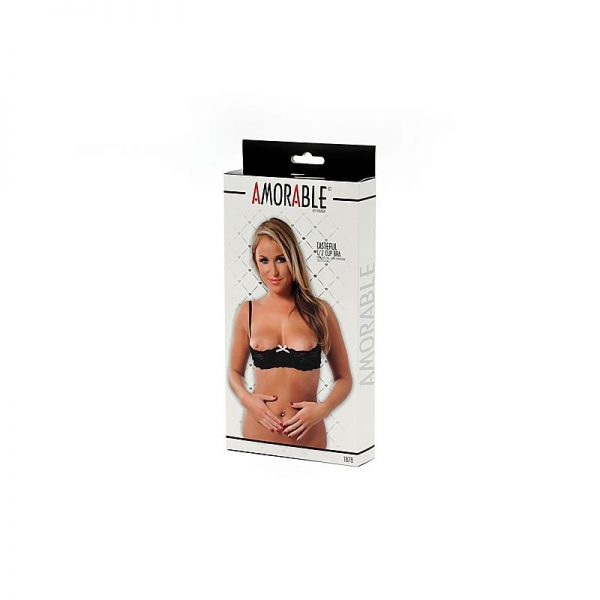comprar Rimba Amorable Sujetador con Copas Abiertas Color Negro barato y de calidad