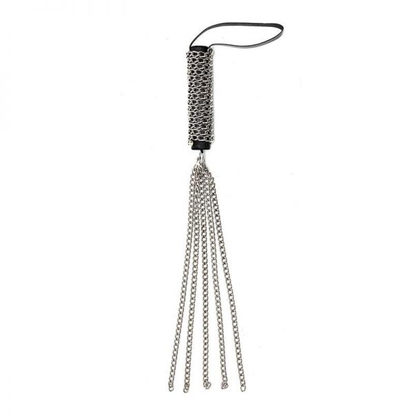 Rimba Bondage Play Flogger 50 cm de Metal de calidad