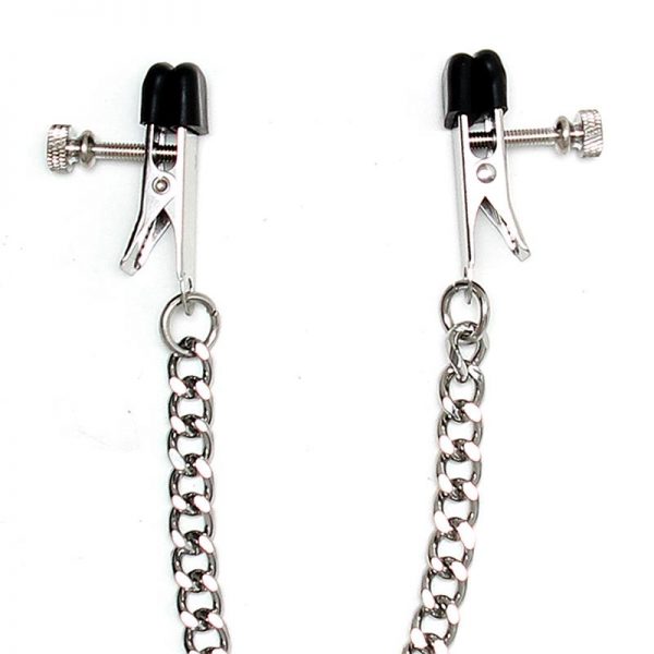 Pinzas Pezones con Cadena Metal Ajustables de calidad