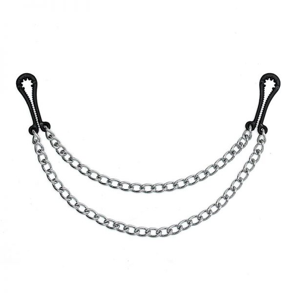 Rimba Bondage Play Pinzas para Pezones de Metal sin Níquel de calidad