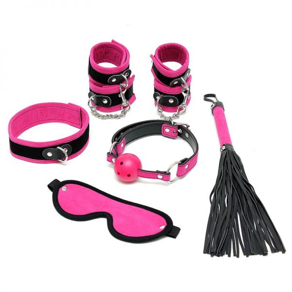Rimba Bondage Play Set de Bondage 6 Piezas Color Rosa barato