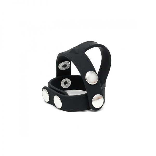 Rimba Latex Play Anillo para el Pene y los Testículos Ajustable de calidad