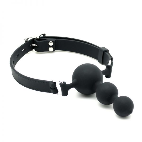Rimba Latex Play Mordaza Con 3 Bolas marca LATEX PLAY