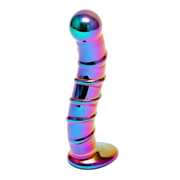 Rimba Sensual Glass Dildo Nikita Multicolor fabricante SENSUAL GLASS