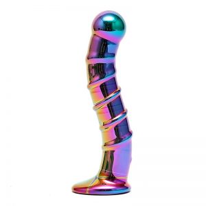 Rimba Sensual Glass Dildo Nikita Multicolor barato