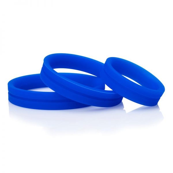 Ringo Pro x3 - Color Azul en www.tiendaeroticaweb.es