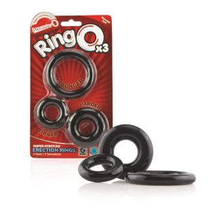 Ringo x3  - Color Negro marca SCREAMINGO