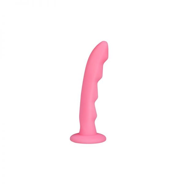 Ripples Dildo para Arnes Rosa diseñado por la marca STRAP U