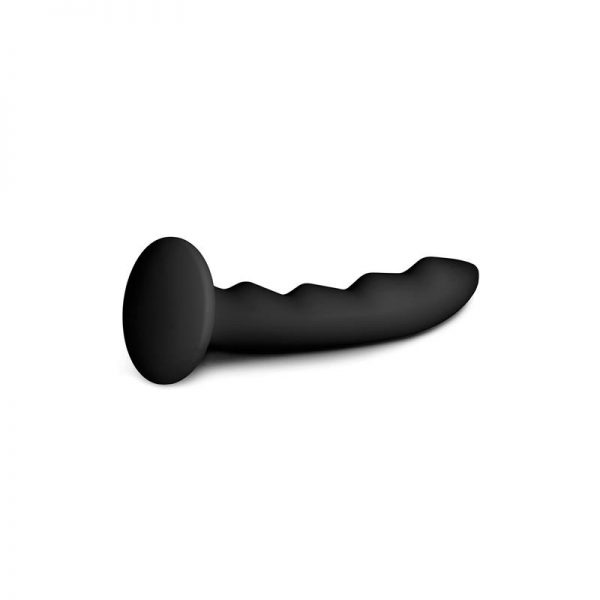 venta de Ripples Dildo Silicona para Arnes Negro en tienda erótica online