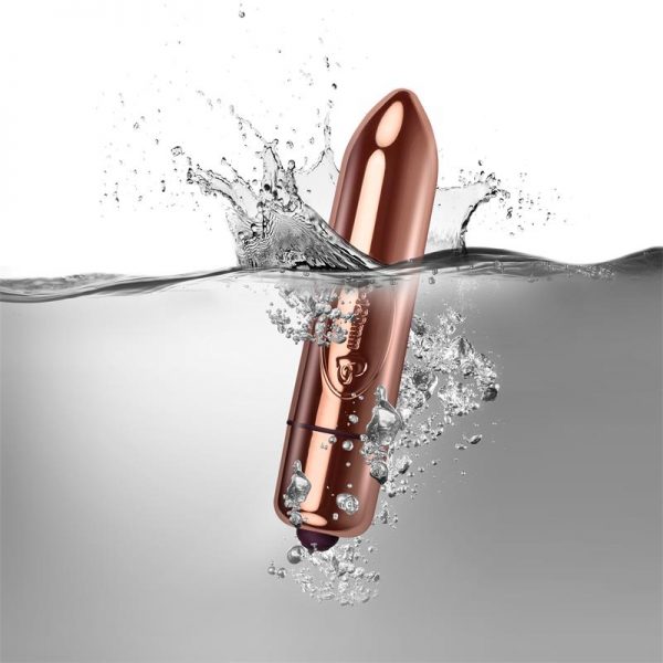 Ro-120mm Vibrador Rose Gold de calidad
