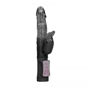 Rotador Beetle 22 cm Punto G Negro de la marca SHOTS TOYS