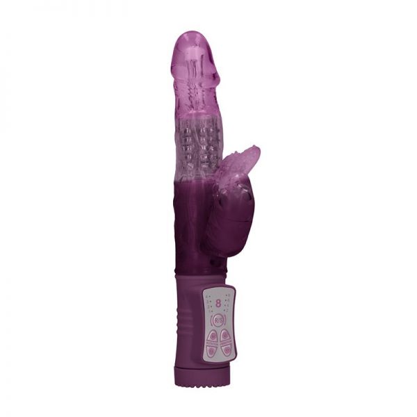 Rotador Beetle 22 cm Punto G Purpura de la marca SHOTS TOYS