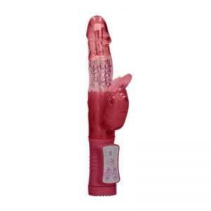 Rotador Beetle 22 cm Punto G Rojo de la marca SHOTS TOYS