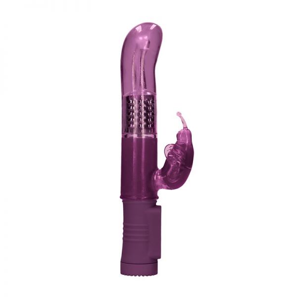 Rotador Butterfly 22 cm Punto G Purpura fabricado por SHOTS TOYS