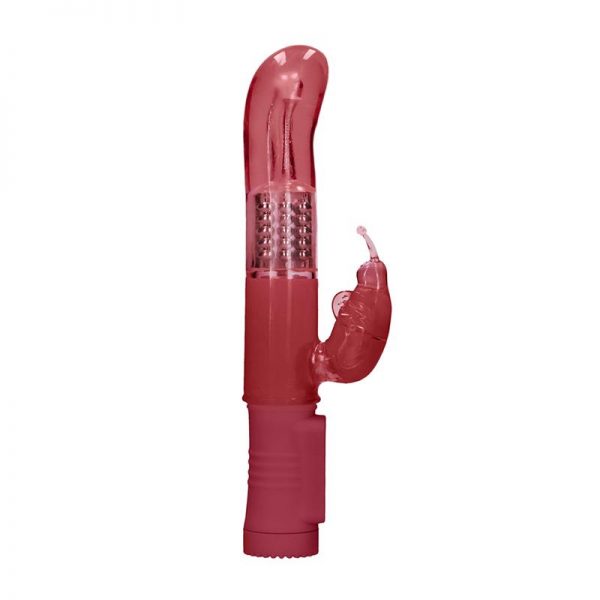 Rotador Butterfly 22 cm Punto G Rojo fabricado por SHOTS TOYS