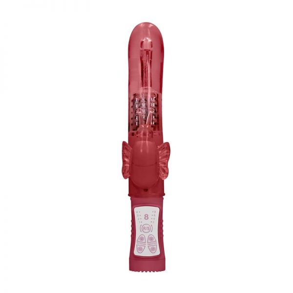comprar Rotador Butterfly 22 cm Punto G Rojo en sex shop online