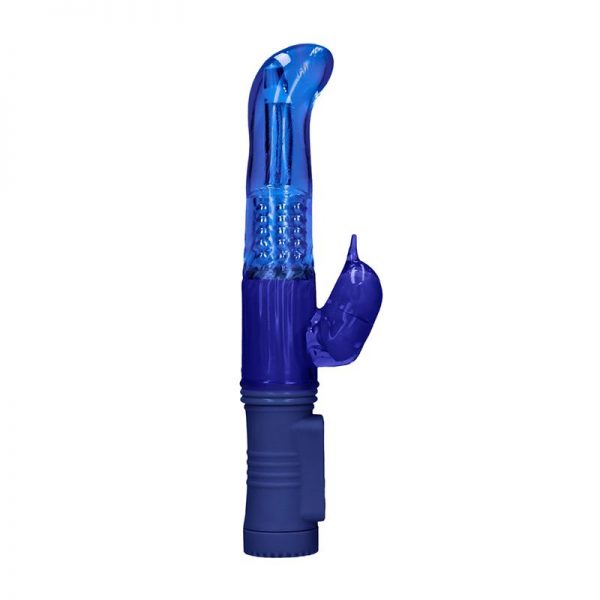 Rotador Dolphin 23 cm Punto G Azul fabricado por SHOTS TOYS