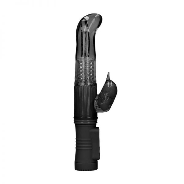 Rotador Dolphin 23 cm Punto G Negro fabricado por SHOTS TOYS