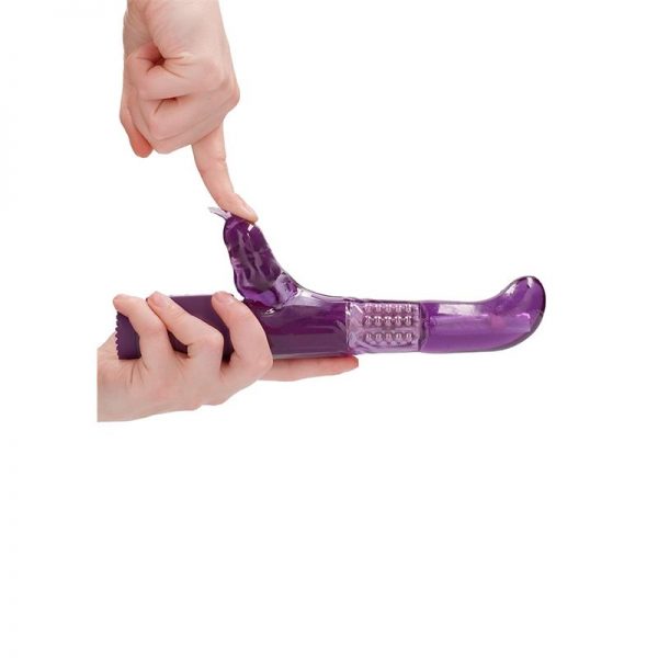 Rotador Dolphin 23 cm Punto G Purpura de calidad y barato