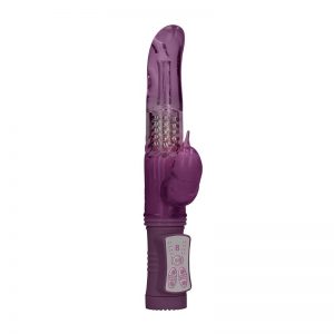 Rotador Dolphin 23 cm Punto G Purpura de la marca SHOTS TOYS