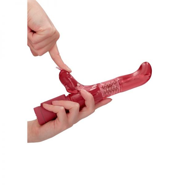 Rotador Dolphin 23 cm Punto G Rojo de la tienda erótica web www.tiendaeroticaweb.es