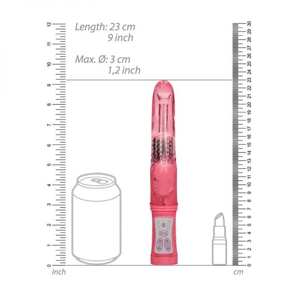 Rotador Dolphin 23 cm Punto G Rosa de calidad